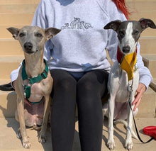 Load image into Gallery viewer, Embroidered Greyhound, Whippet, Lurcher, Sighthound, Galgo Sweatshirt