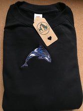 Load image into Gallery viewer, Embroidered Whale sweatshirt
