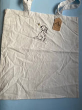 Load image into Gallery viewer, OLD STOCK BORDER TERRIER TOTE BAG
