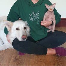 Load image into Gallery viewer, Custom Embroidered Pet Sweatshirt - For Animal Lovers