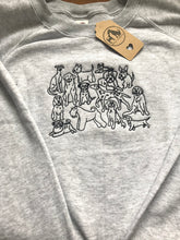 Load image into Gallery viewer, Embroidered Dog Club Sweatshirt for dog lovers