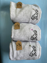 Load image into Gallery viewer, Spring Dalmatian Outline Sweatshirt - Gifts sporty dog owners and lovers.
