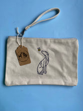 Load image into Gallery viewer, Spring Time Dog Accessories Pouch / Make up bag / travel bag / sewing bag.