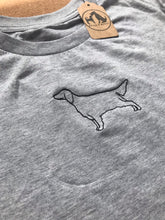 Load image into Gallery viewer, Organic Setter T-Shirt - Gifts for Irish red, Gordon and English setter lovers and owners