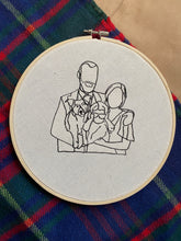 Load image into Gallery viewer, Custom Embroidered Decorative Hoop - Display your special memories in your home