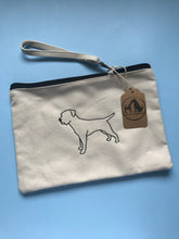 Load image into Gallery viewer, Dog Lover Accessories Pouch / Make up bag / travel bag / sewing bag.