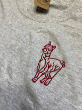 Load image into Gallery viewer, OLD STOCK alpaca T-shirt- grey L