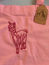 Load image into Gallery viewer, OLD STOCK ALPACA TOTE BAG - Baby pink