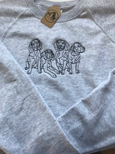 Load image into Gallery viewer, Embroidered Beagle Sweatshirt- Gifts for beagle lovers & owners