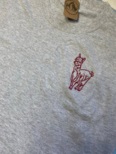 Load image into Gallery viewer, OLD STOCK alpaca T-shirt- grey L