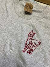 Load image into Gallery viewer, OLD STOCK alpaca T-shirt- grey L