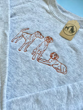 Load image into Gallery viewer, Embroidered Vizsla Sweatshirt - Gifts for Orange dog lovers