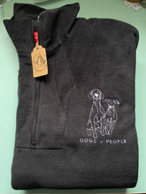 Load image into Gallery viewer, Custom Embroidered Pet Fleece - For animal Lovers and Pet Parents
