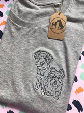 Load image into Gallery viewer, Custom Pet T-Shirt - Personalised gifts for animal lovers / pet owners