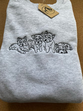 Load image into Gallery viewer, Embroidered Westie Sweatshirt - Gifts for West Highland Terrier Lovers