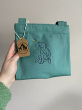 Load image into Gallery viewer, Embroidered Spring Time Tote Bag - gifts for dog owners
