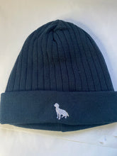 Load image into Gallery viewer, Breed silhouette Beanie hat. The cutest mini dog silhouette beanie hat for dog parents