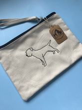 Load image into Gallery viewer, Dog Lover Accessories Pouch / Make up bag / travel bag / sewing bag.