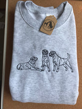 Load image into Gallery viewer, Embroidered Rottweiler Sweater - Gifs for Rottie Lovers and owners