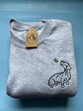 Load image into Gallery viewer, Spring Dachshund Outline Sweatshirt - Gifts for sausage dog owners and lovers.