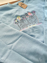 Load image into Gallery viewer, Embroidered Dog Party Sweatshirt - ‘Dogs are my happiness source’