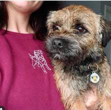 Load image into Gallery viewer, Custom Embroidered Pet Sweatshirt - For Animal Lovers