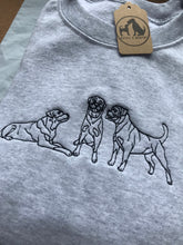 Load image into Gallery viewer, Embroidered Rottweiler Sweater - Gifs for Rottie Lovers and owners