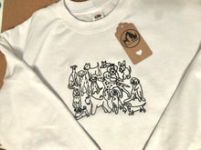 Load image into Gallery viewer, Embroidered Dog Club Sweatshirt for dog lovers