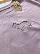 Load image into Gallery viewer, Embroidered GSD T-shirt - Gifts for german shepherd / Alsatian lovers and owners