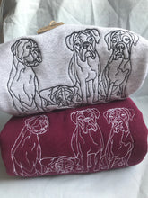 Load image into Gallery viewer, Embroidered Boxer Dog Sweatshirt - Gifts for boxer owners and lovers