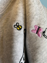 Load image into Gallery viewer, Spring Labrador Outline Sweatshirt - Gifts yellow, red, chocolate, black and silver Labrador owners and lovers.