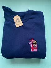 Load image into Gallery viewer, Christmas Puppy Present  Sweatshirt - Festive dogs sweater for dog lovers