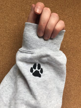 Load image into Gallery viewer, ADD ON - Custom Paw Print Embroidered Sleeve Detail
