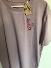 Load image into Gallery viewer, Colourful Alpaca T-shirt- Gifts for alpaca/ llama lovers