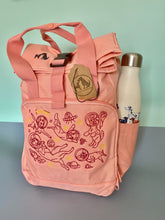 Load image into Gallery viewer, Intergalactic Dogs Backpack for Dog Lovers and Owners- colourful embroidered compact rucksack ack for your adventures