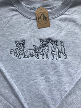 Load image into Gallery viewer, Embroidered Chihuahua Sweatshirt - For long or short haired chihuahua owners.