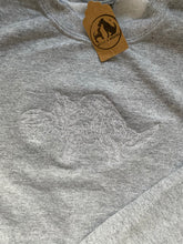 Load image into Gallery viewer, SAMPLE- DINOSAUR TRICERATOPS SWEATSHIRT - L& M