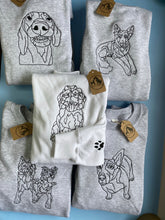 Load image into Gallery viewer, Custom Embroidered Pet Sweatshirt - For Animal Lovers
