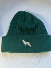 Load image into Gallery viewer, Breed silhouette Beanie hat. The cutest mini dog silhouette beanie hat for dog parents