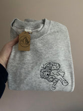 Load image into Gallery viewer, Custom Embroidered Human & Pet Sweatshirt - For Animal Lovers
