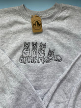 Load image into Gallery viewer, Embroidered GSD Sweatshirt - for German Shepherd/ Alsatian Lovers