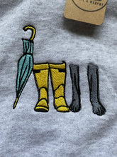 Load image into Gallery viewer, IMPERFECT Dog wellies sweatshirt- GREY L