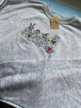 Load image into Gallery viewer, Christmas Dogs Sweatshirt - Festive dogs sweater for dog lovers