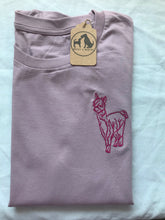 Load image into Gallery viewer, Colourful Alpaca T-shirt- Gifts for alpaca/ llama lovers