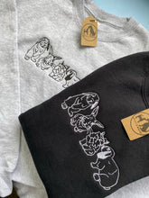 Load image into Gallery viewer, Embroidered Bunny Rabbit Sweatshirt - Gift for bunny lovers &owners