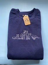 Load image into Gallery viewer, Embroidered Greyhound, Whippet, Lurcher, Sighthound, Galgo Sweatshirt