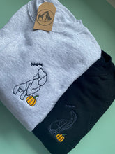 Load image into Gallery viewer, Embroidered Dog Breed Halloween Sweatshirt / t-shirt - multiple breeds available.