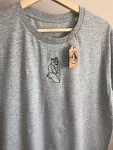 Load image into Gallery viewer, Fluffy Cat Organic T-shirt- Gifts for Persian/ rag doll lovers and owners.