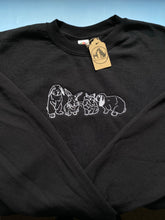 Load image into Gallery viewer, Embroidered Bunny Rabbit Sweatshirt - Gift for bunny lovers &owners