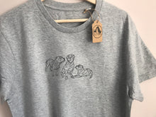 Load image into Gallery viewer, Embroidered Staffy T-shirt- Gifts for Staffordshire bull terrier owners